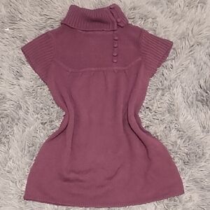 Red Camel Purple Knit Top